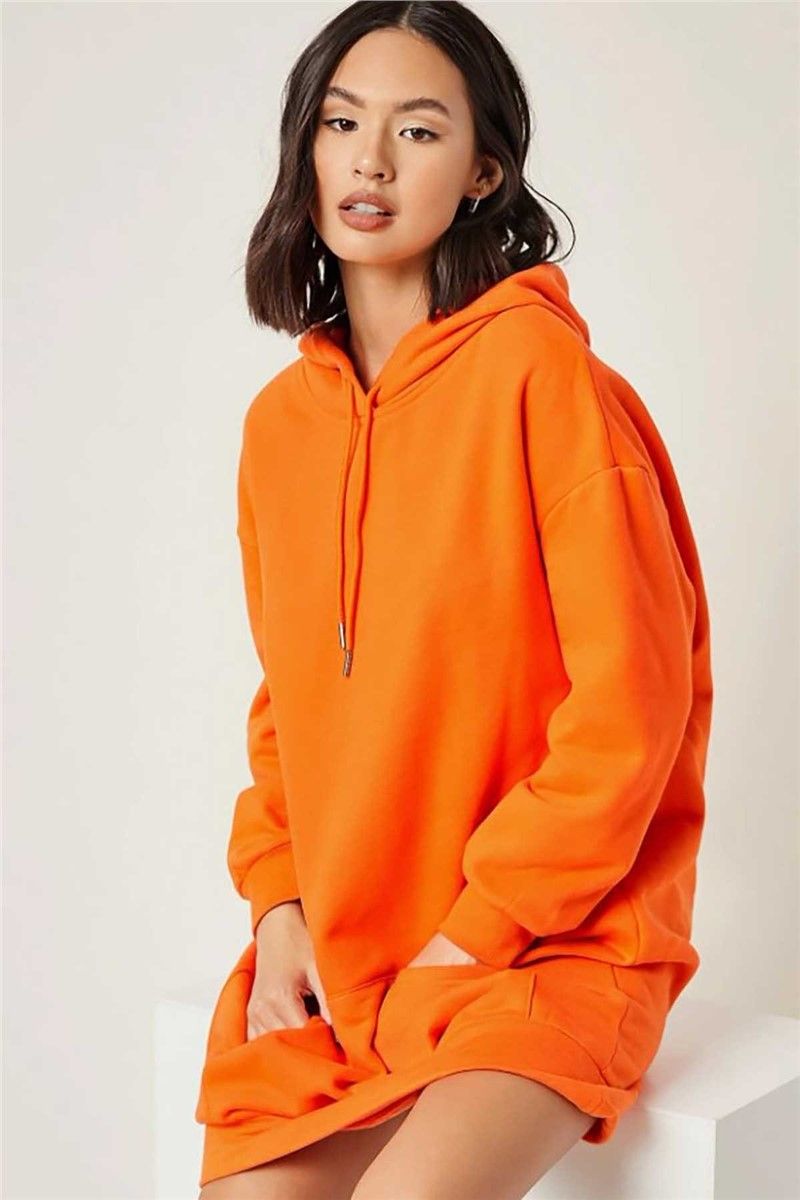 Madmext Women's Sweatshirt - Orange #286751