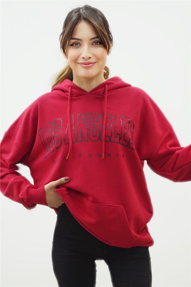 Madmext Women's Hoodie - Red #290145