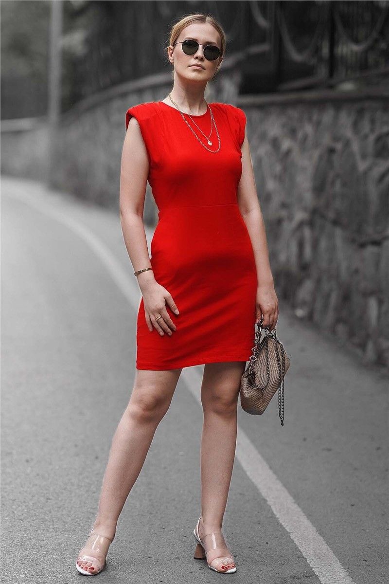 Madmext Women's Dress - Red #288573