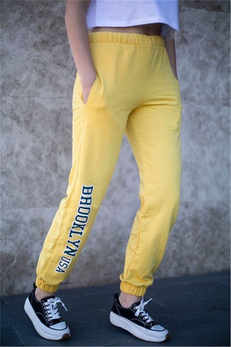 Madmext Women's Joggers - Yellow #306012