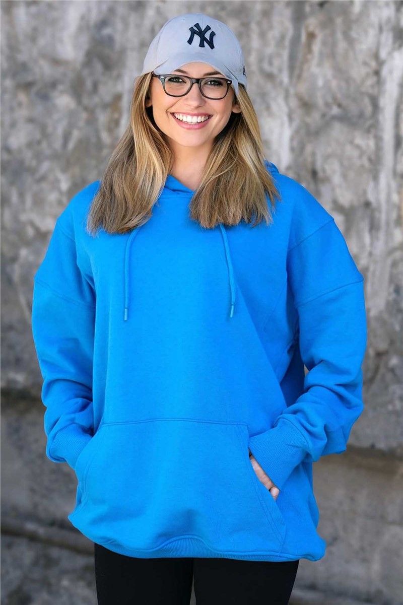 Madmext Women's Sweatshirt - Blue #289706