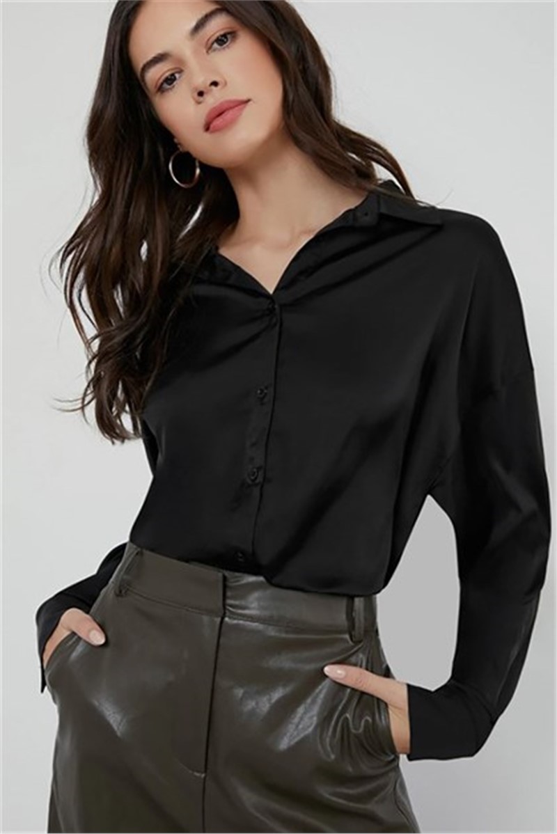 Mad Girls Women's Shirt - Black #305941