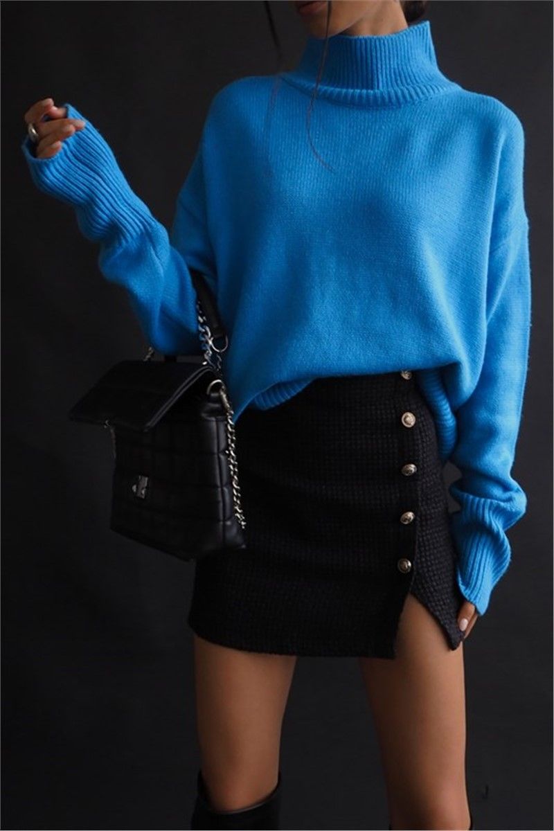 Women's sweater MG1252 - Bright blue #328170