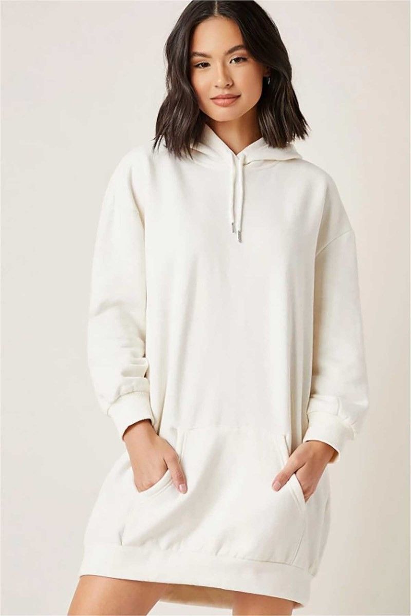Madmext Women's Sweatshirt - White #289680