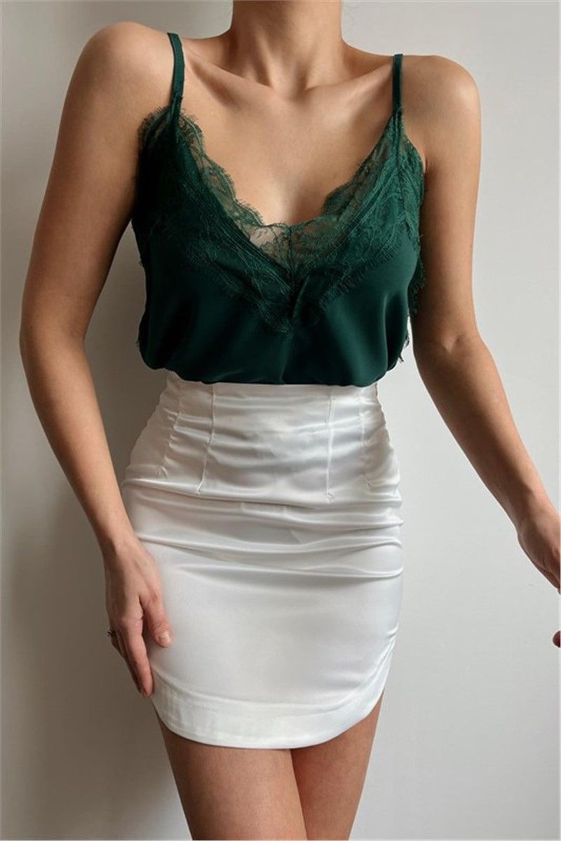 Women's short skirt MG1439 - White #328201