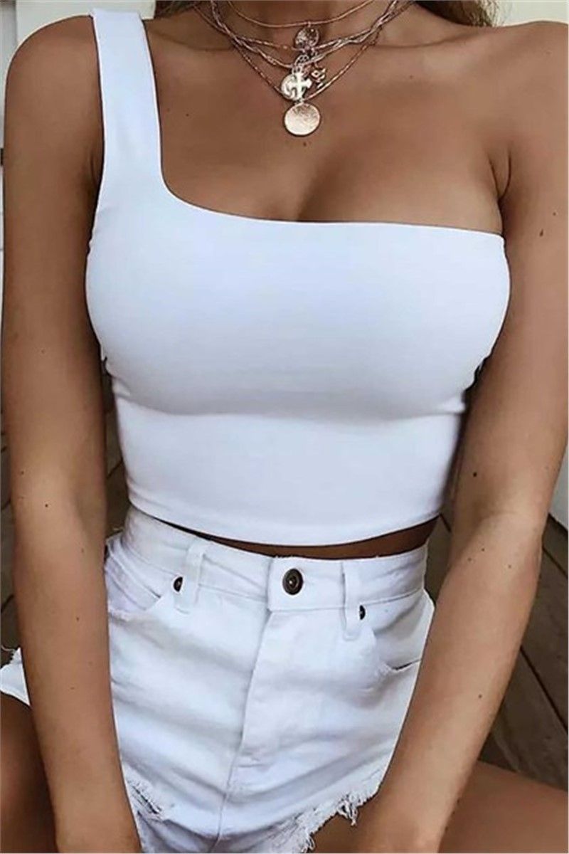 Ženska majica bez rukava MG325 - Bijela #305567