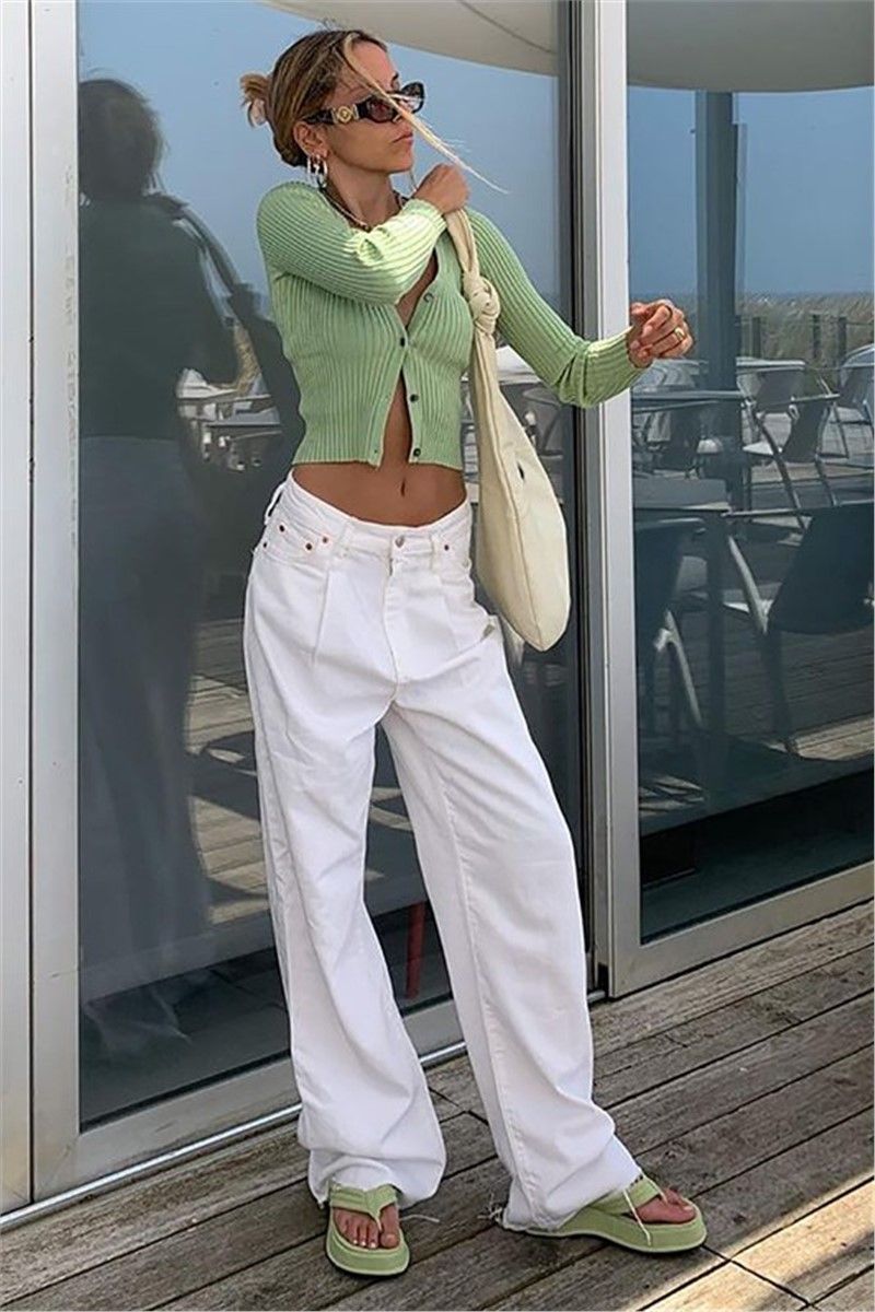 Jeans Donna MG1405 - Bianco #327403