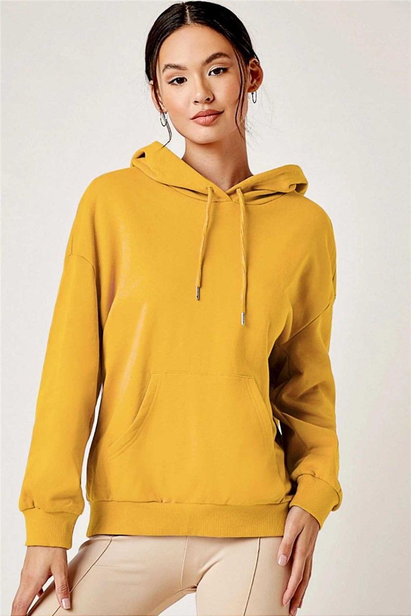 Madmext Women's Sweatshirt - Yellow #290360