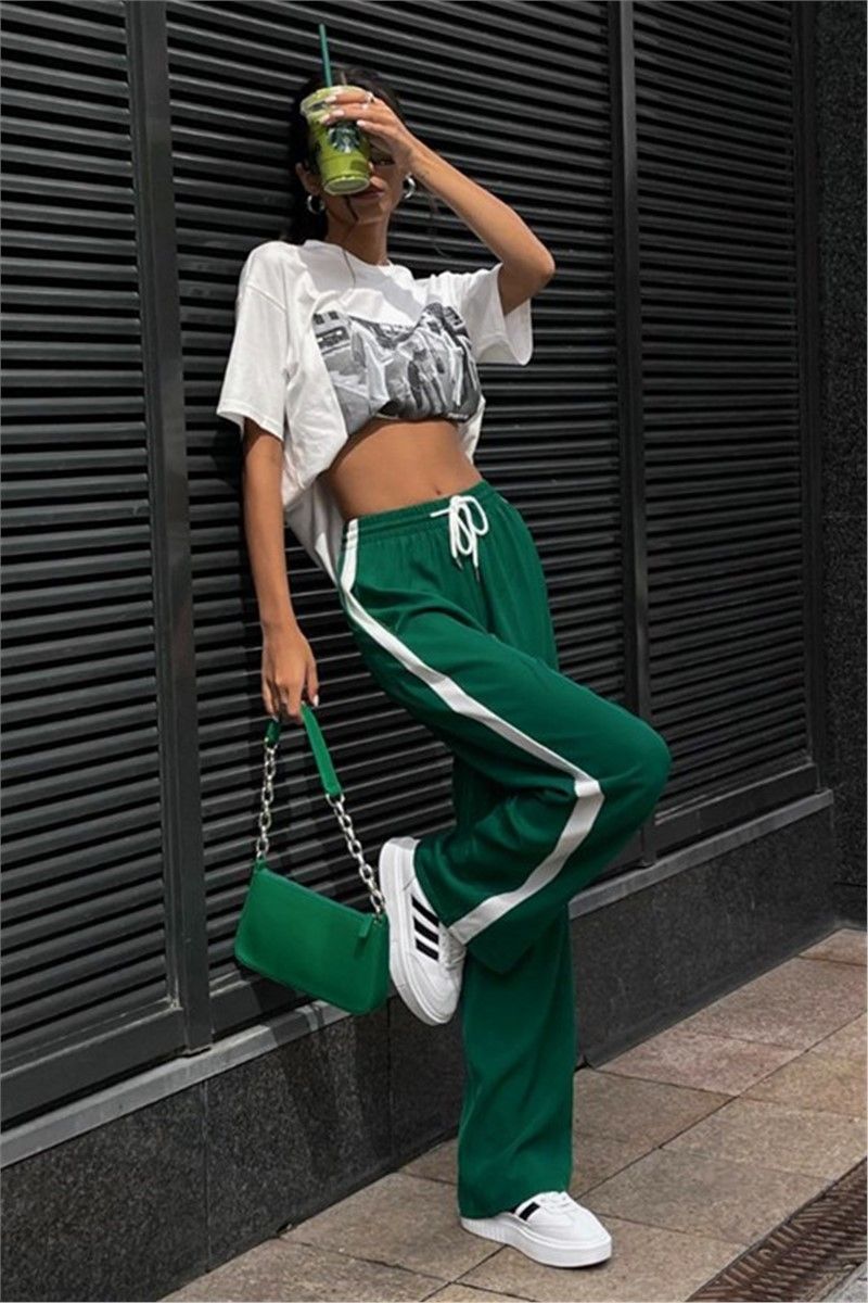 Pantaloni sportivi da donna MG1294 - Verde # 320880