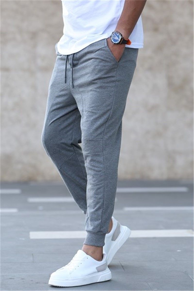 Madmext Men's Trousers - Light Grey #309133