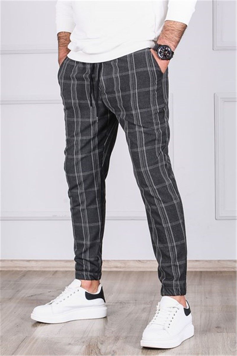 Madmext Men's Trousers - Grey #301972