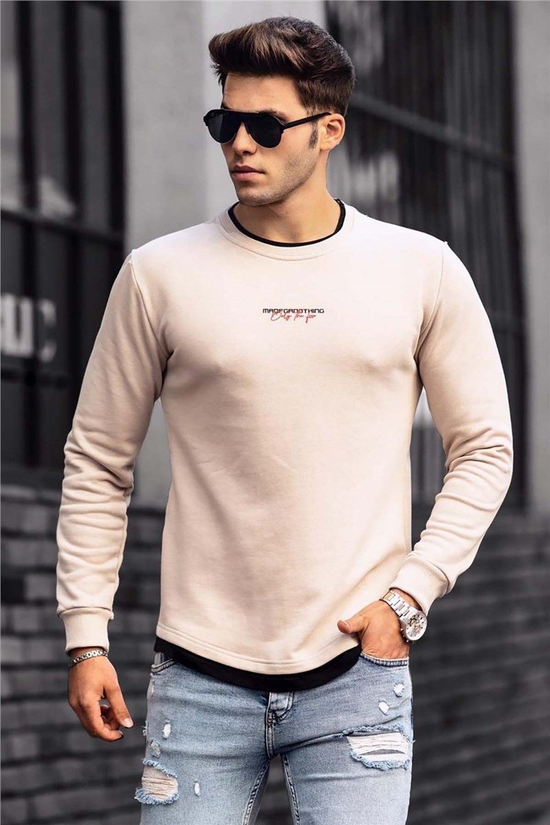 Men's Sweatshirt - Beige #289271