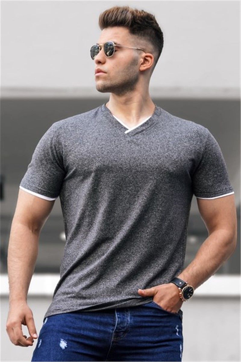 Madmext Men's T-Shirt - Grey #307974