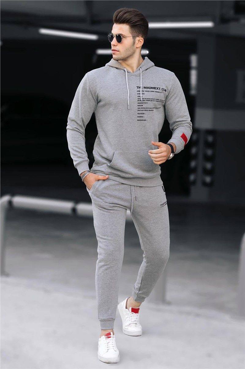 Madmext muške jogger hlače - siva #290102