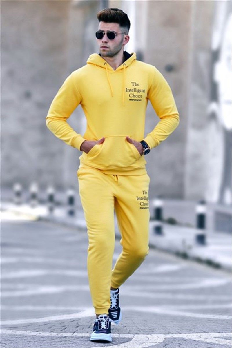 Madmext Men's Tracksuits - Yellow #308846