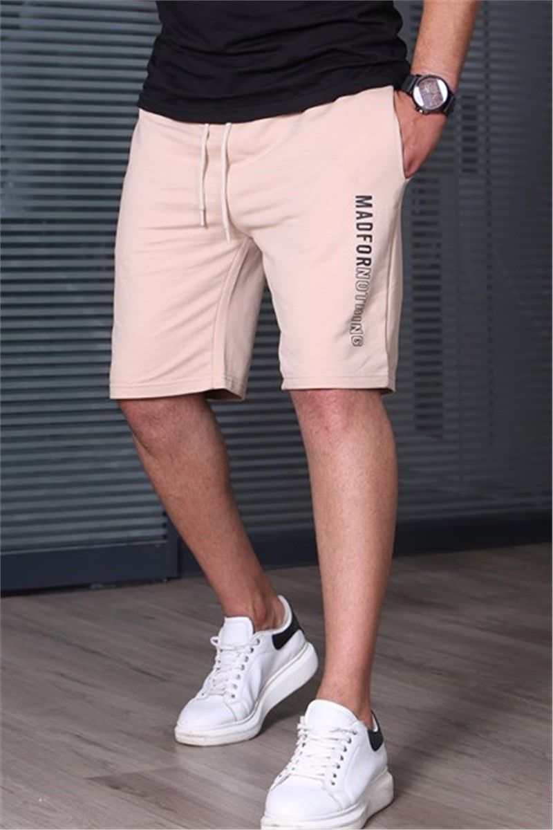 Madmext Men's Shorts - Beige #307070