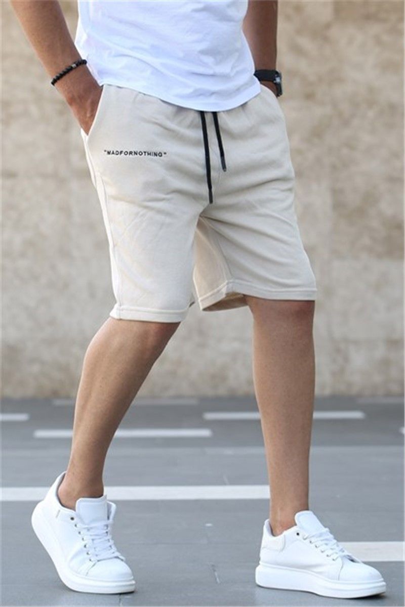 Madmext Men's Shorts - Beige #308092