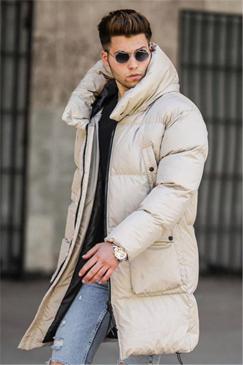 Kurtka męska - Beżowa 307744