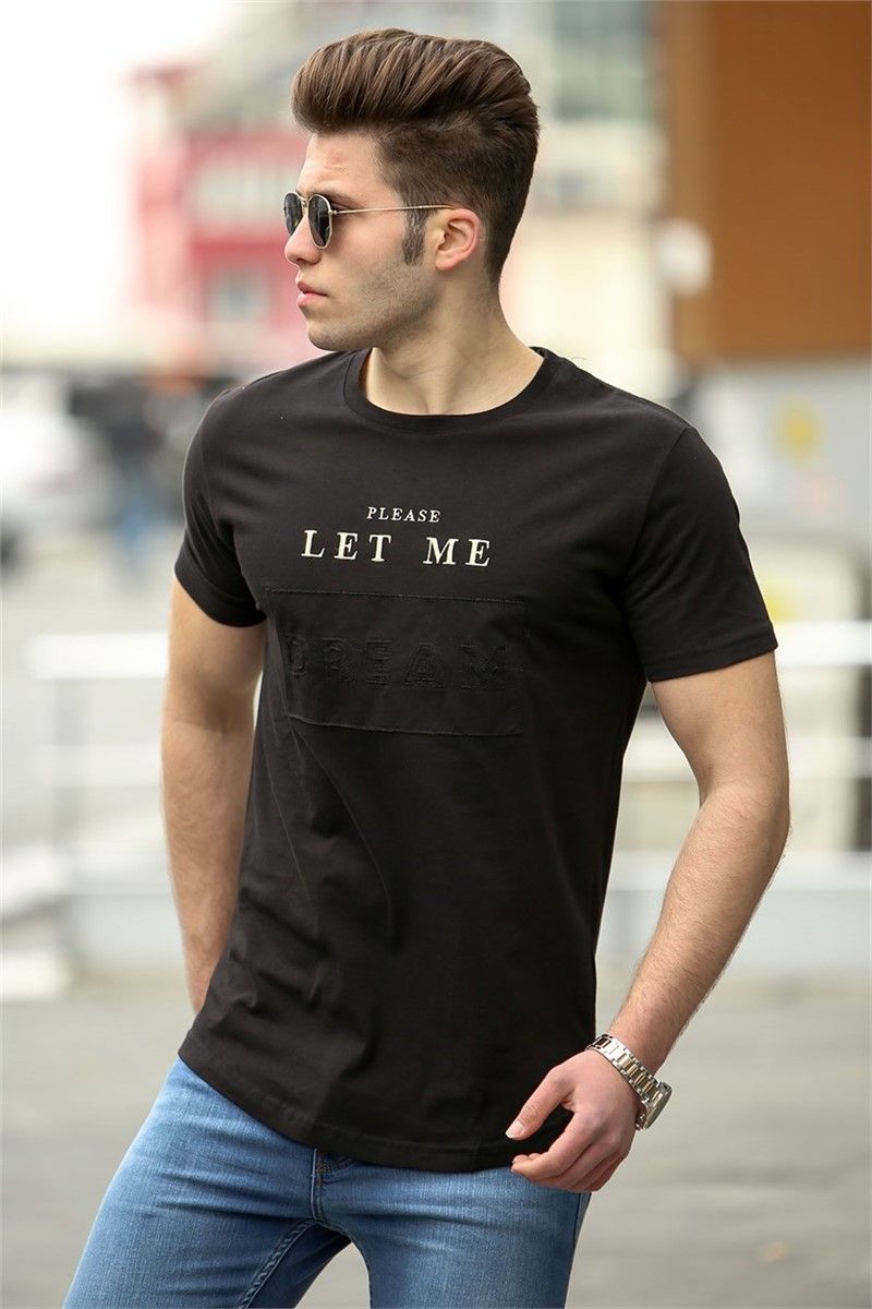 Madmext Men's T-Shirt - Black #287554