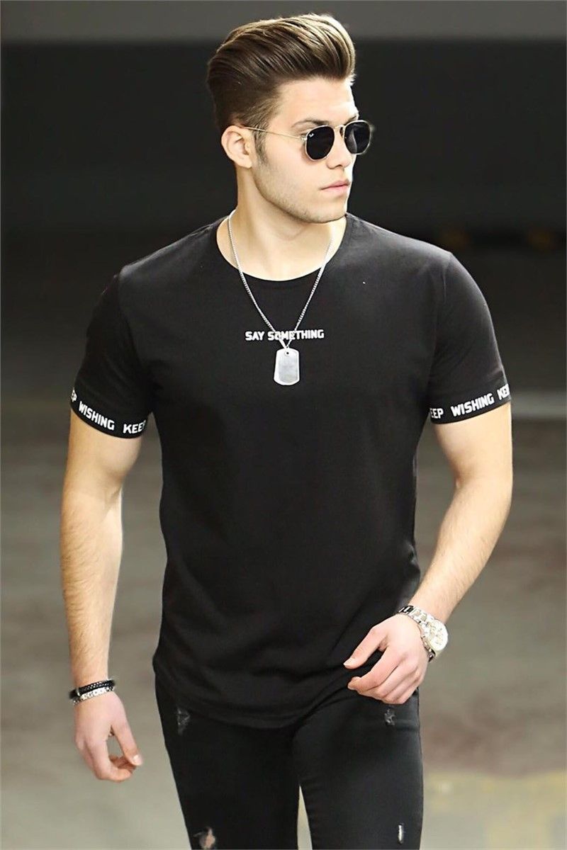 Madmext Men's T-Shirt - Black #287403