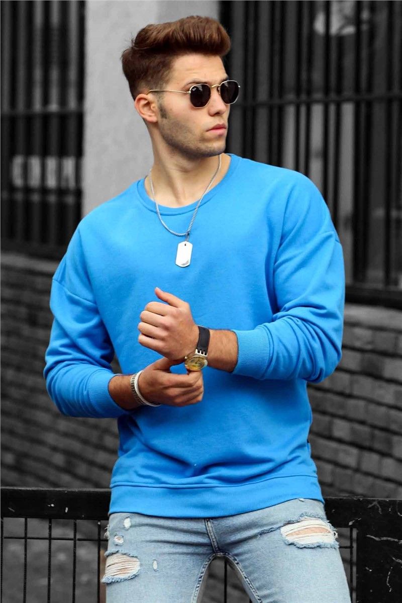 Men's Sweatshirt - Blue #290180