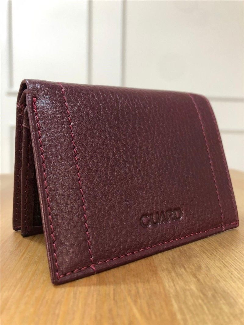  Burgundy Leather Wallet GRD863 # 290841