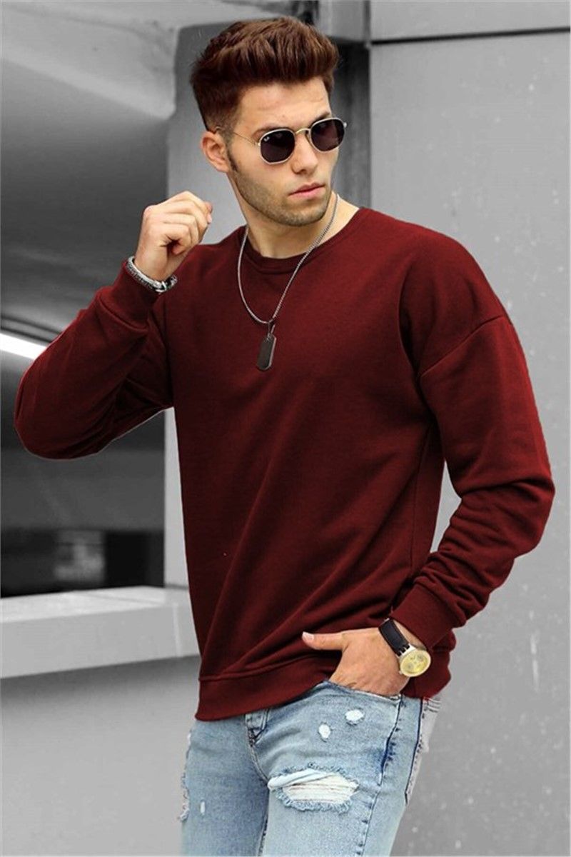 Men's sweatshirt 4782 - Bordeaux #321591