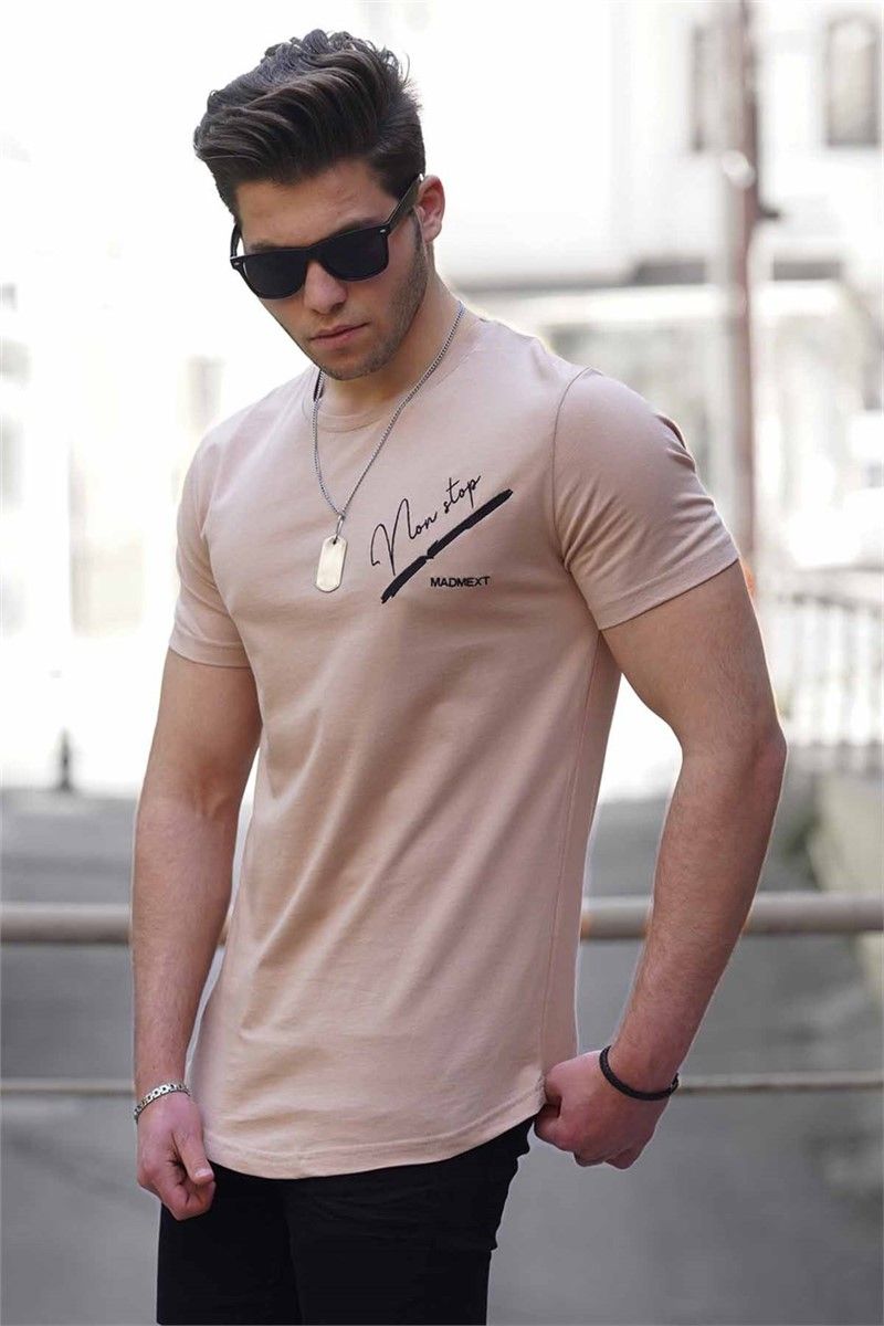 Madmext Men's T-Shirt - Camel #288222
