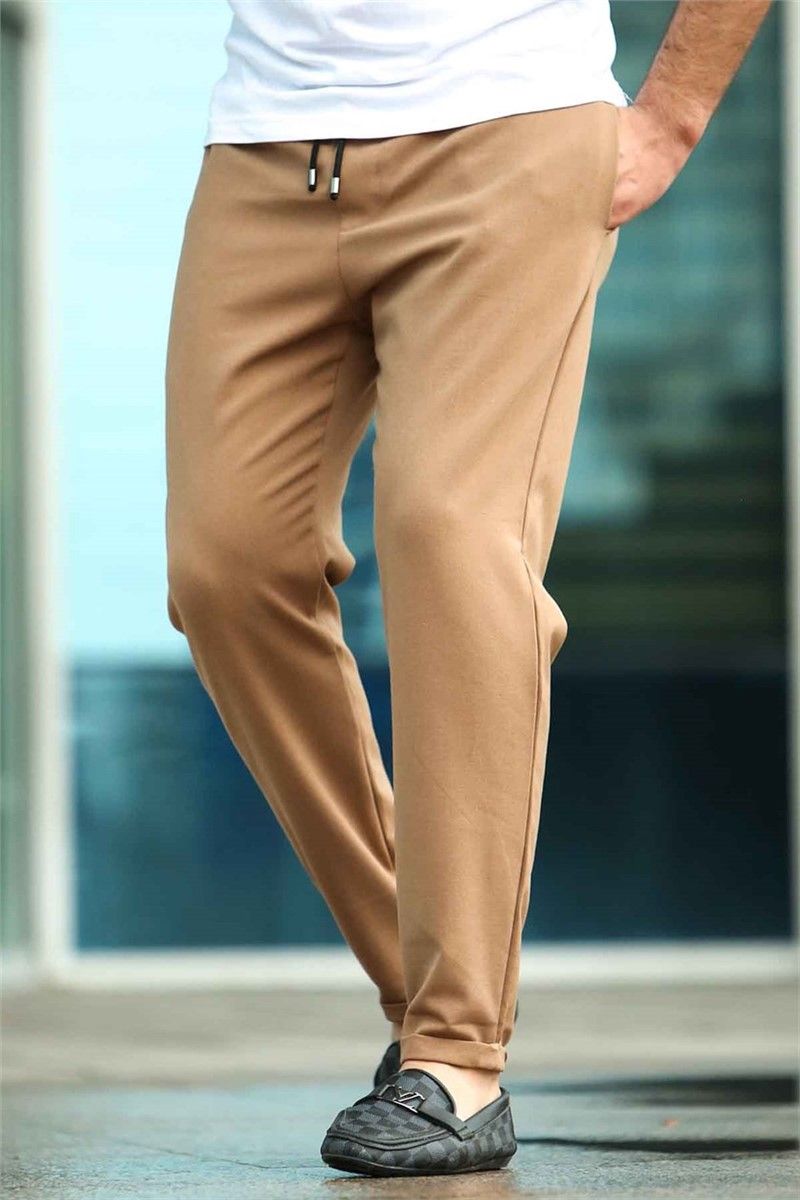 Madmext Men's Trousers - Camel #287451