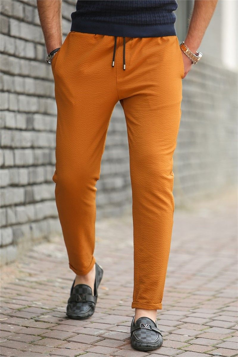 Madmext Men's Trousers - Camel #287369