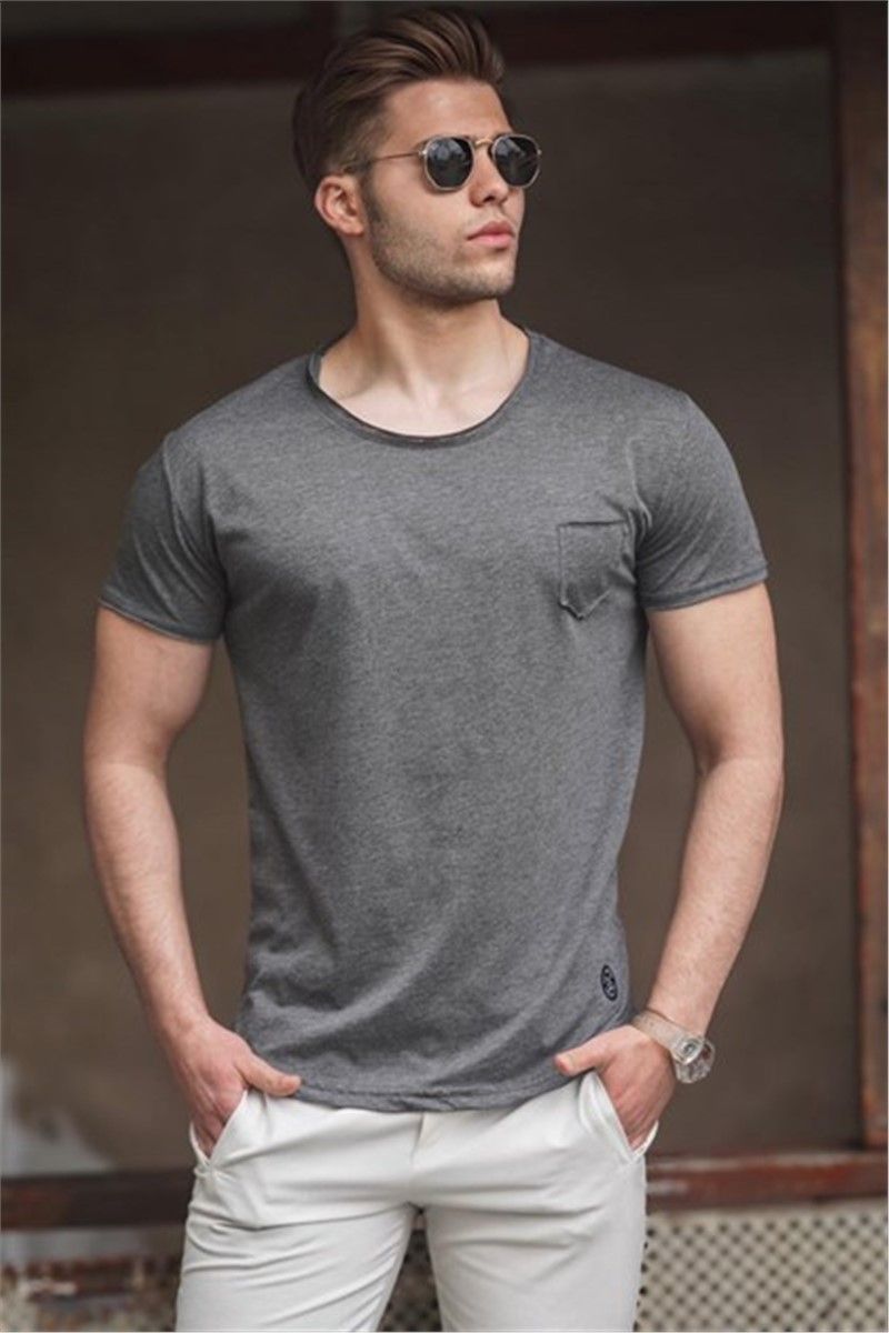 Madmext Men's T-Shirt - Grey #303900