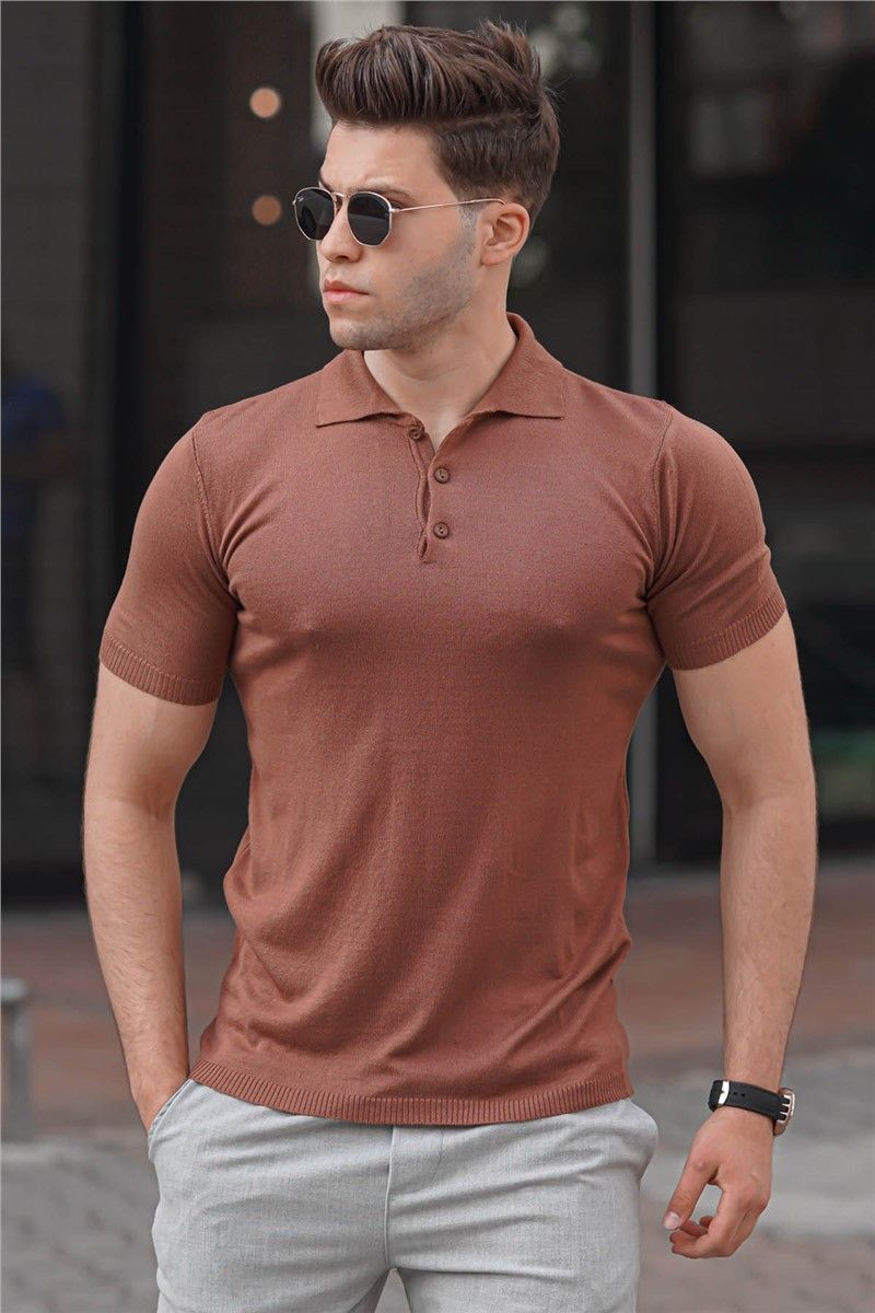 Madmext Men's T-Shirt - Brown #288462