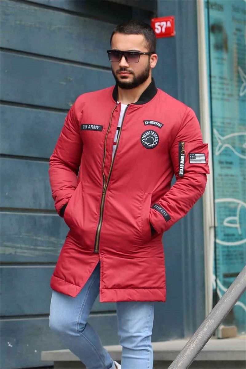 Men 's jacket 2054 - Red 284956