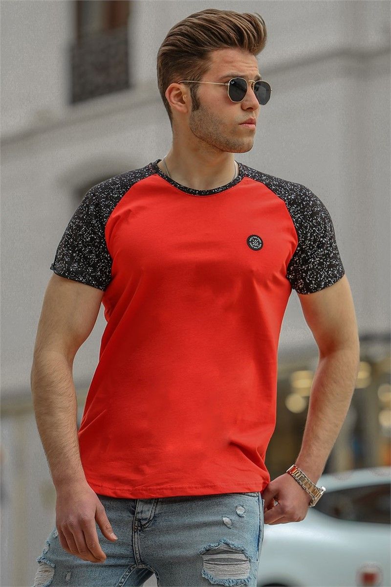 Madmext Men's T-Shirt - Claret Red #287613