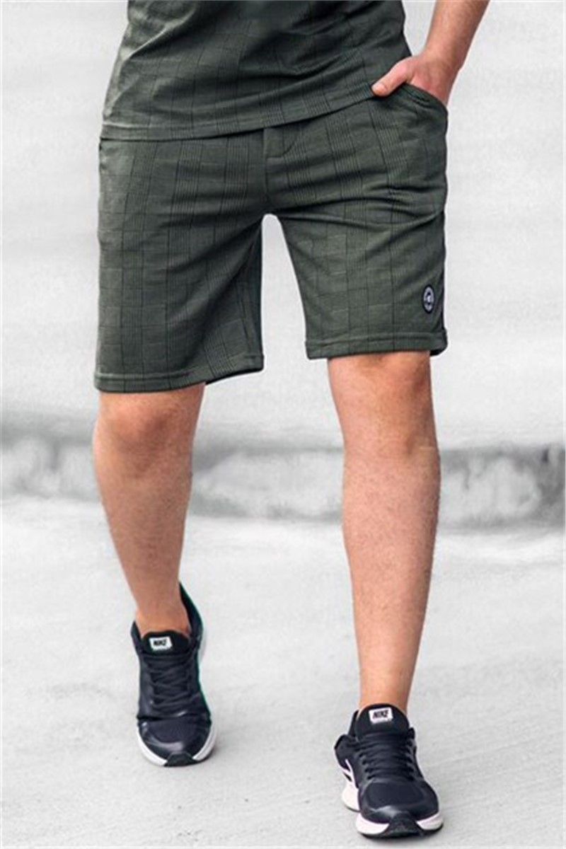 Madmext Men's Shorts - Khaki #303101