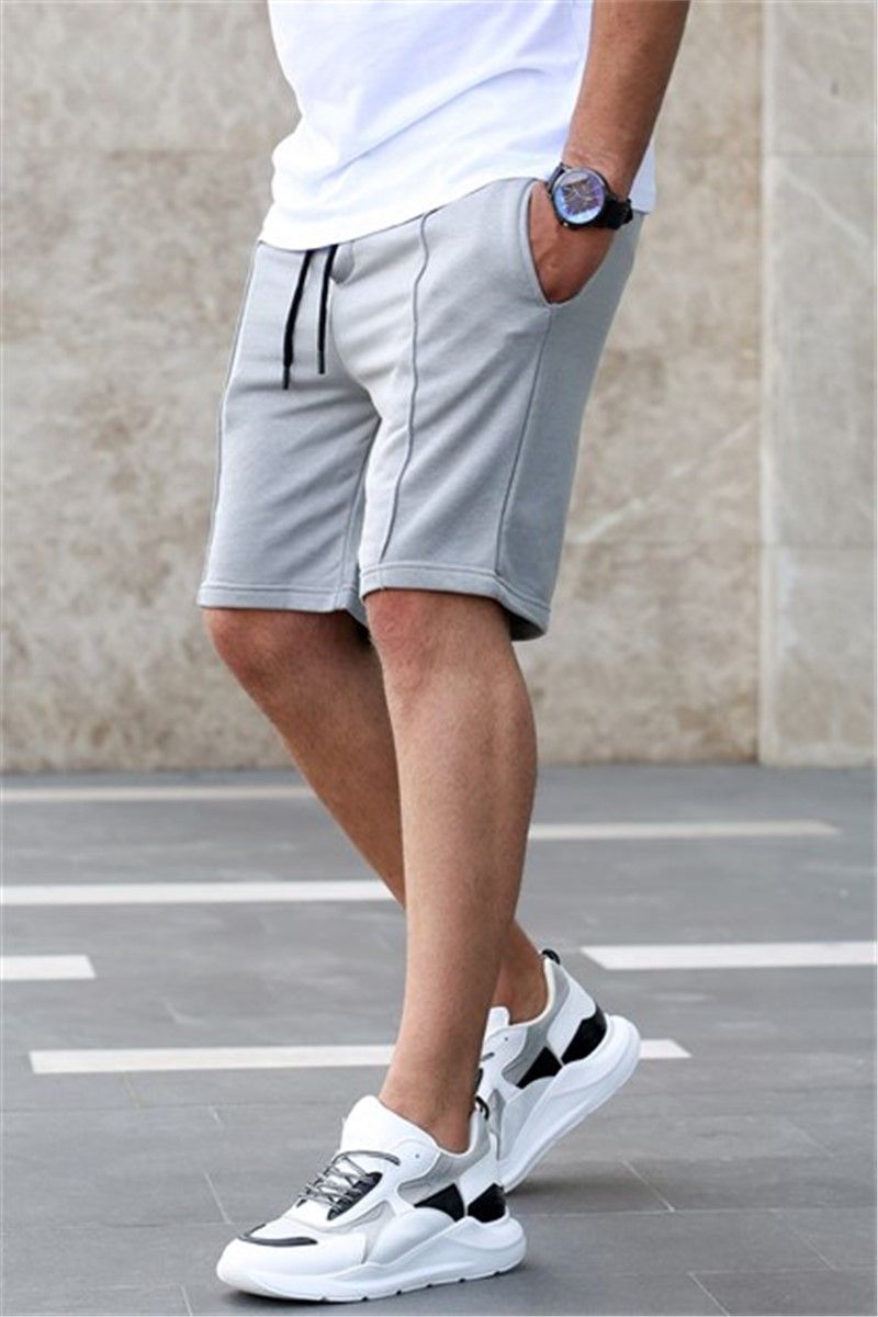 Madmext Men's Shorts - Grey #307106