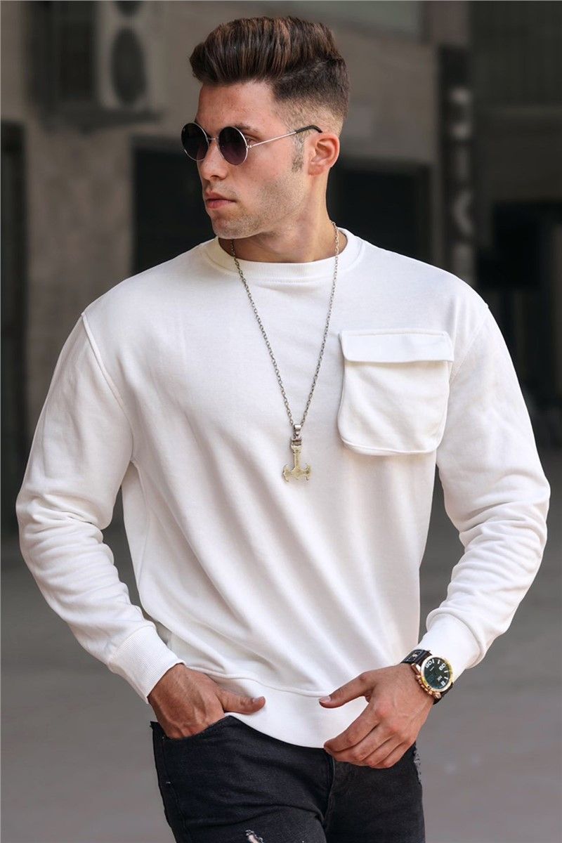 Men's Sweatshirt - White #310543