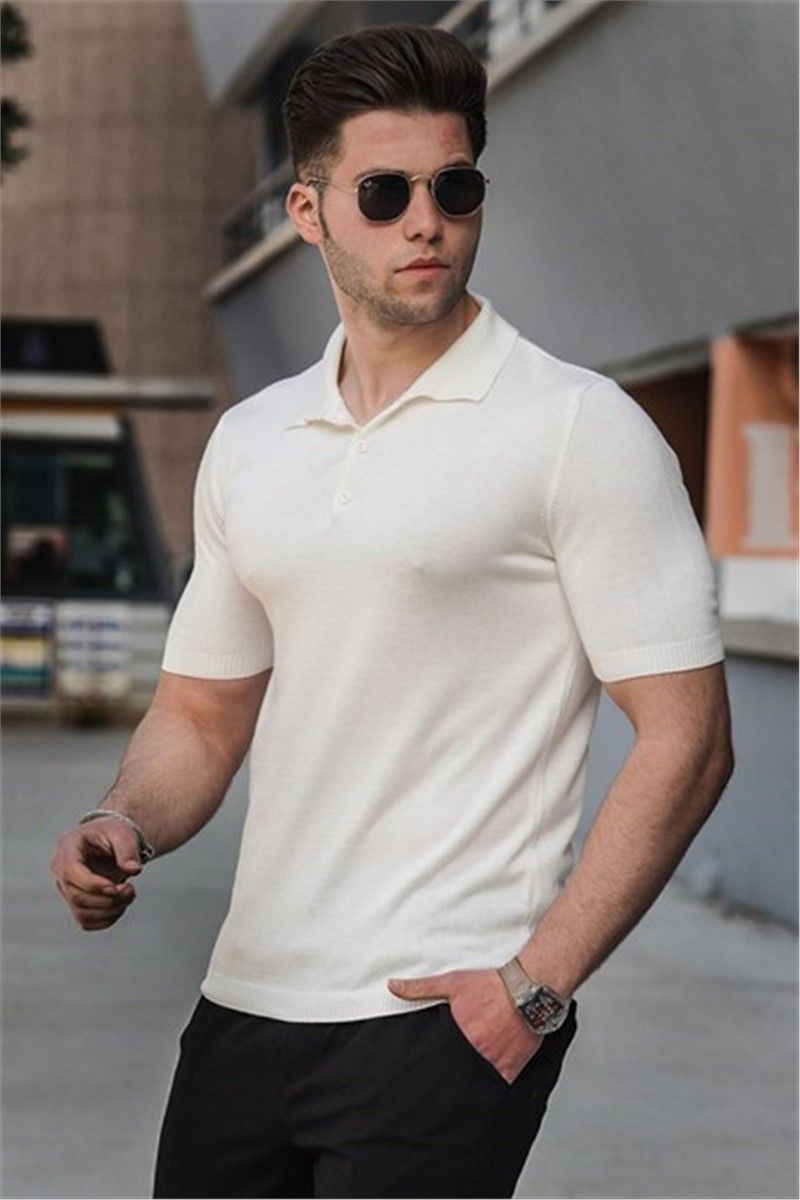Madmext Men's T-Shirt - White #303584