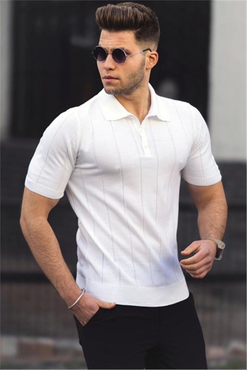 Madmext Men's T-Shirt - White #300325