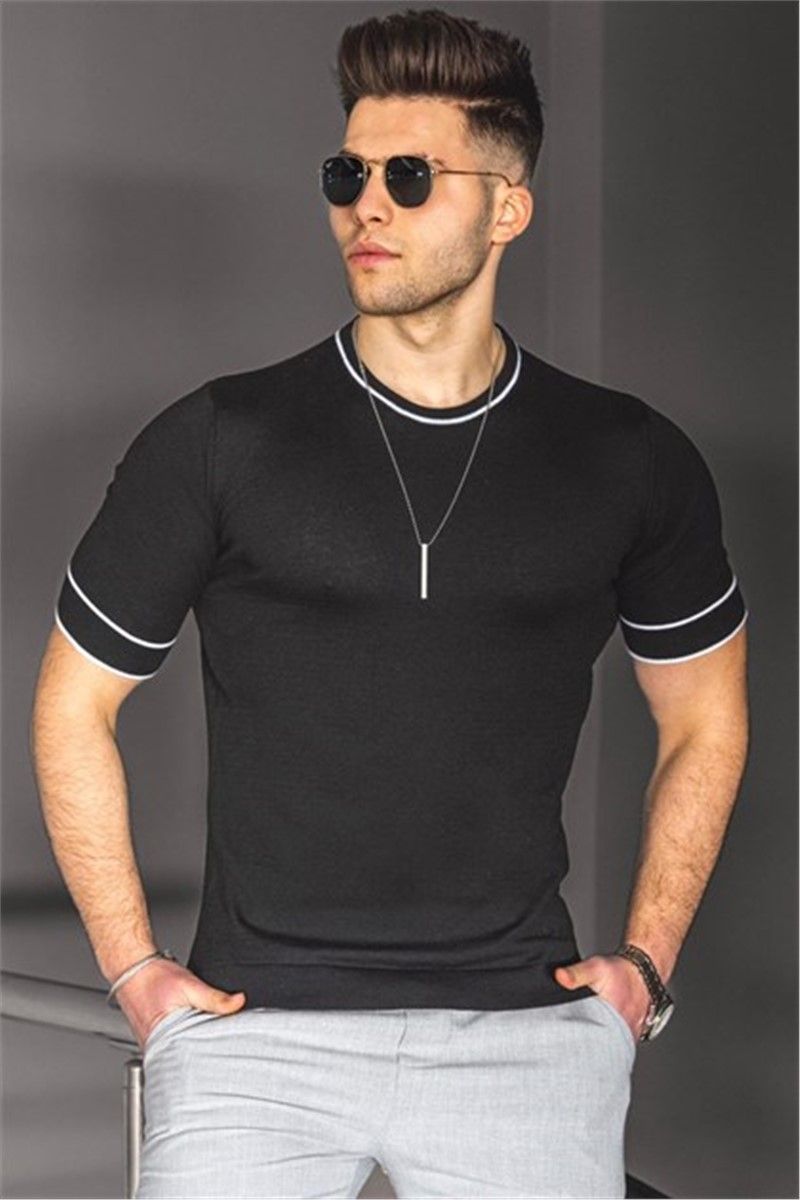 Madmext Men's T-Shirt - Black #293243