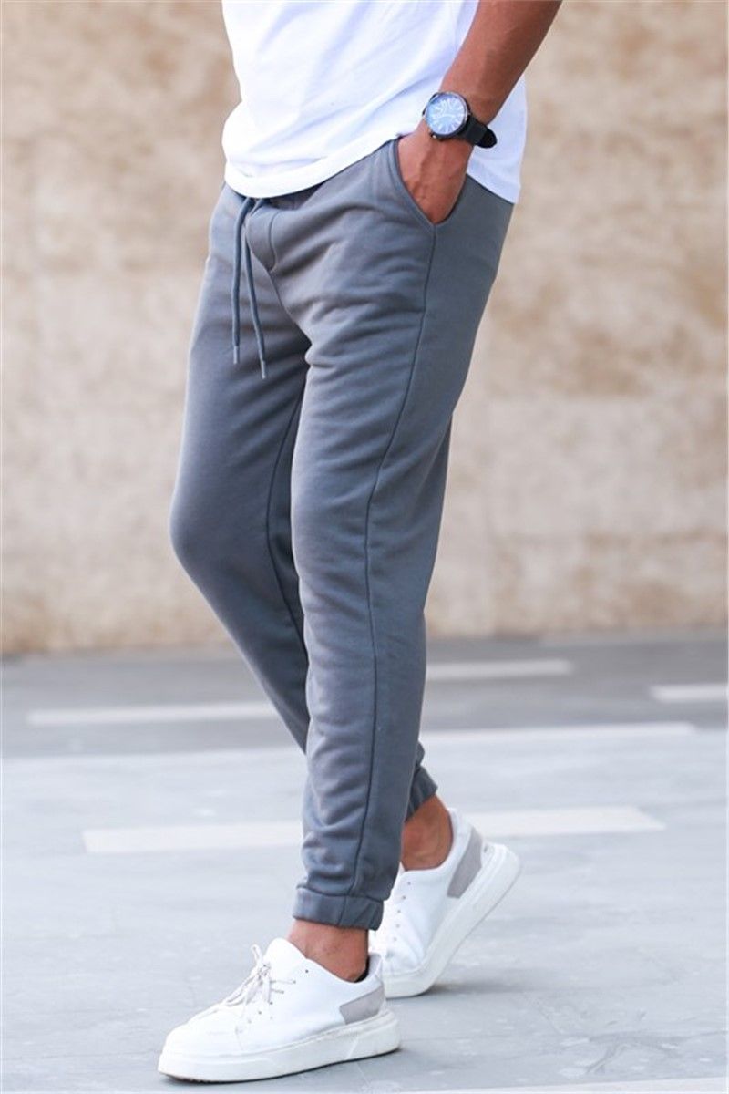 Pantaloni sportivi da uomo - 5424 grigio chiaro #311452