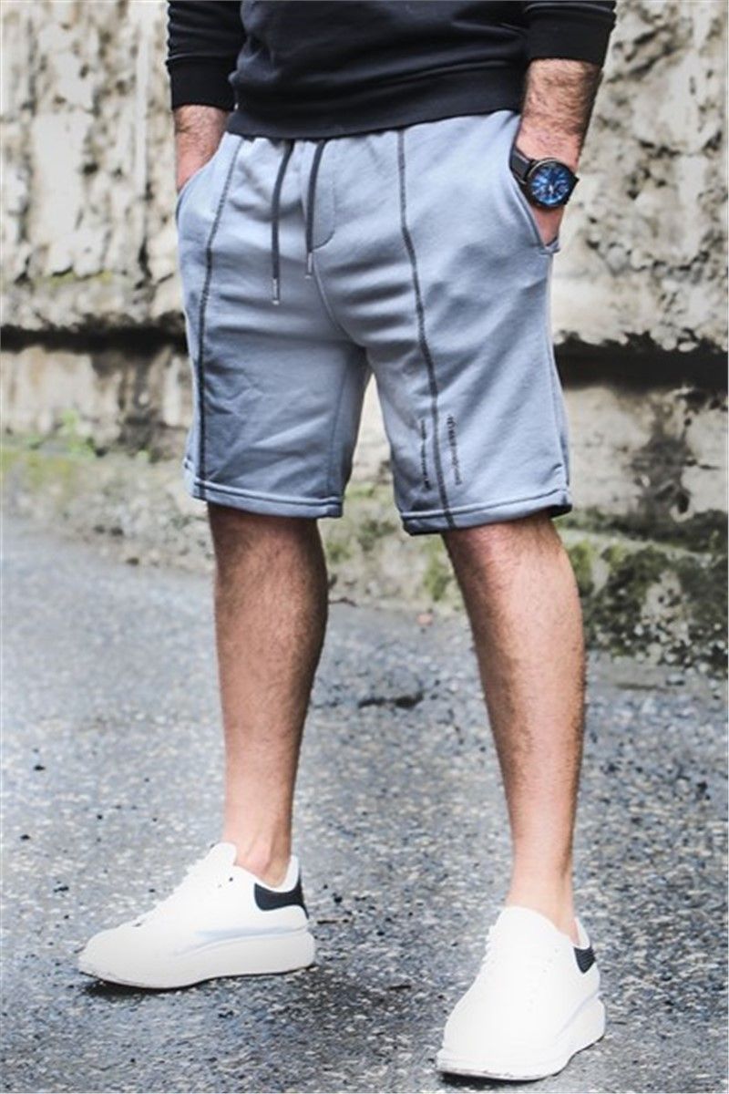 Madmext Men's Shorts - Grey #303135