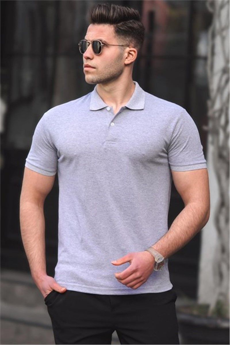 Madmext Men's T-Shirt - Light Grey #301923