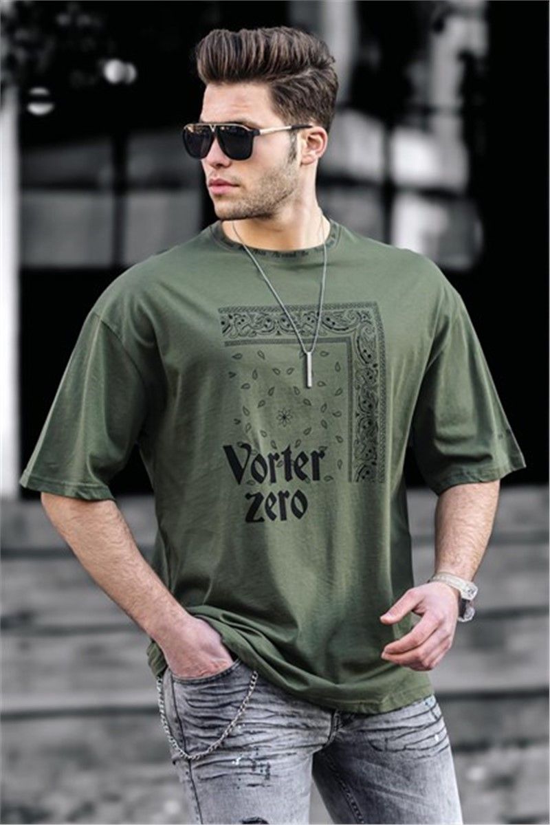 Madmext Men's T-Shirt - Khaki #291012