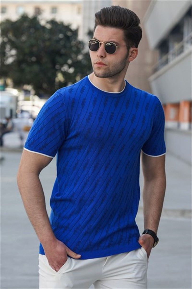 Madmext Men's T-Shirt - Blue #303794