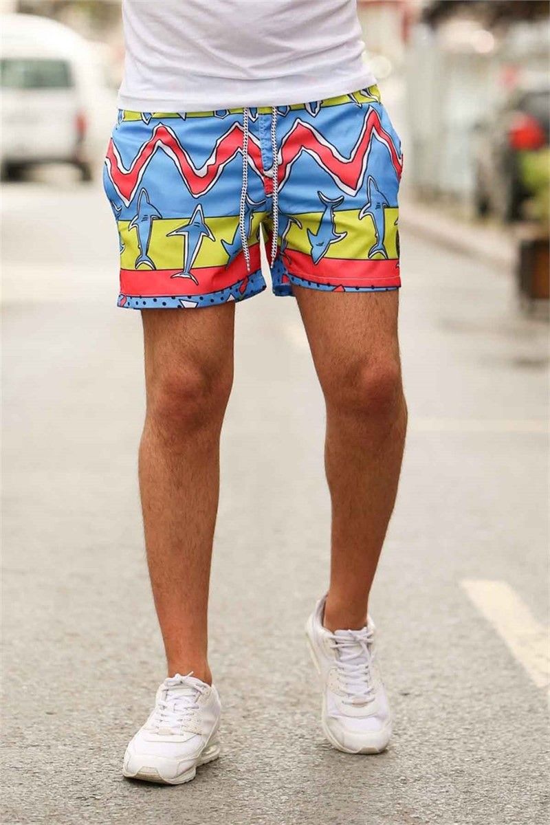 Madmext Men's Swim Shorts - Multicolour #285949