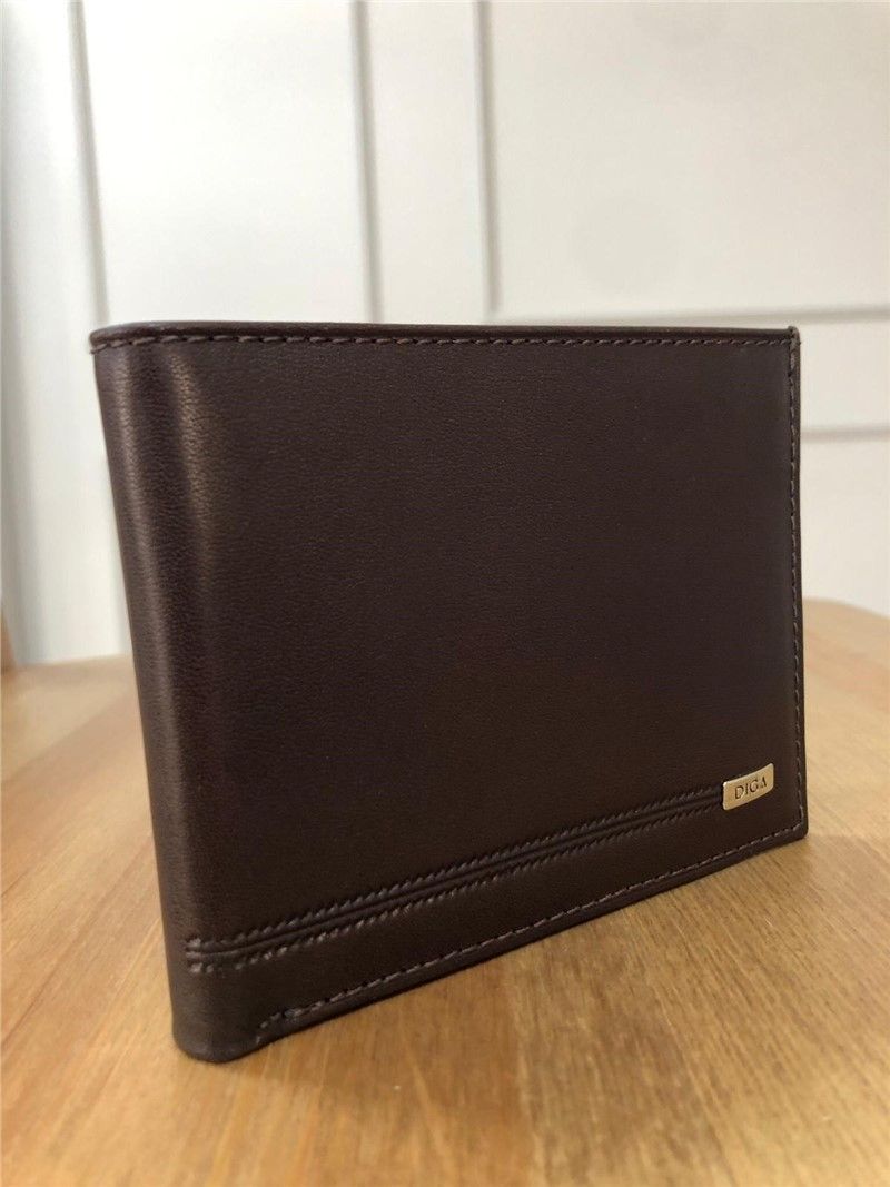  Brown Leather Wallet GRD777 # 290846
