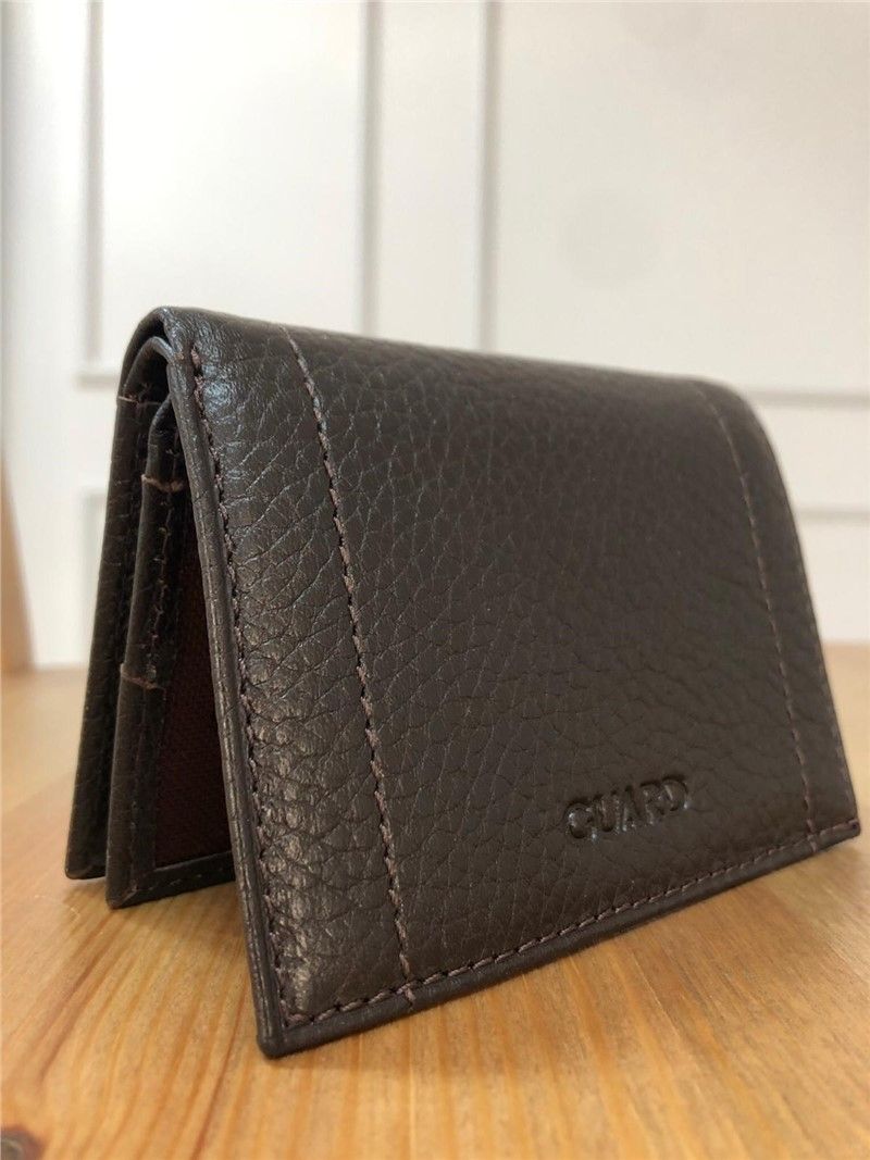  Brown Leather Wallet GRD863 # 290842