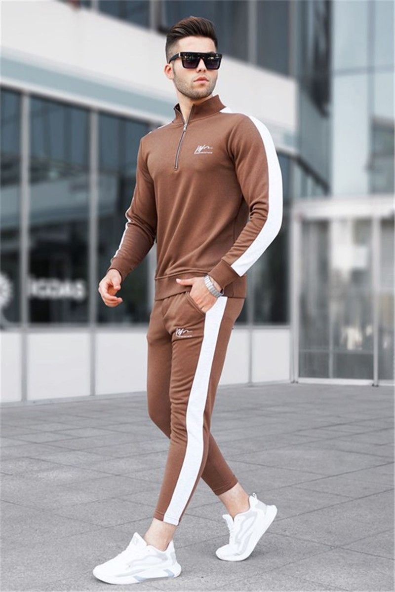 Madmext Men's Tracksuits - Brown #311600