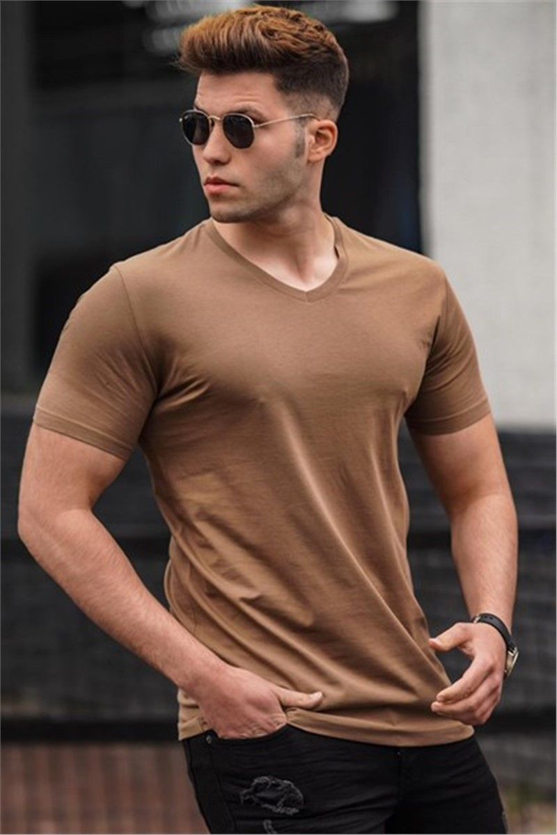Madmext Men's T-Shirt - Brown #306028